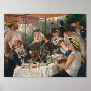 Póster Auguste Renoir - Luncheon do Partido Barco