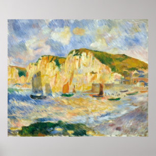 Poster Auguste Renoir Sea and Cliffs
