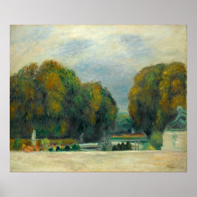 Póster Auguste Renoir Versailles (Frente)