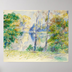 Poster Auguste Renoir - vista de um parque