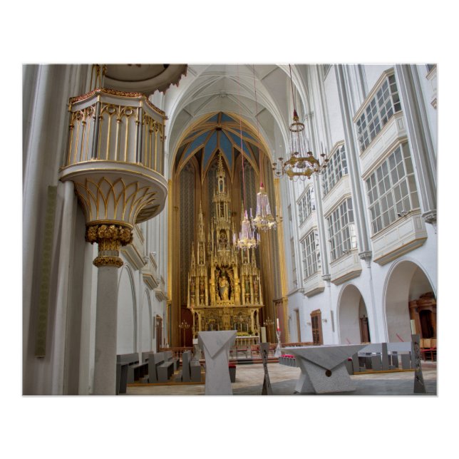 Póster Augustinerkirche, Viena Áustria (Frente)