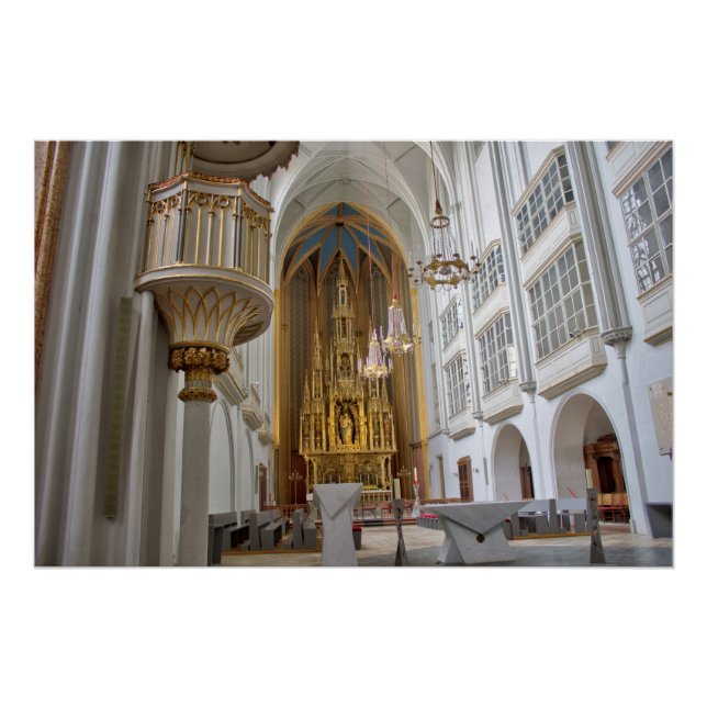 Póster Augustinerkirche, Viena Áustria (Frente)