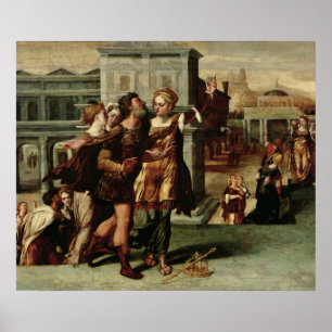 Póster Augustus e o Sibyl de Tiburtine, c.1540-50