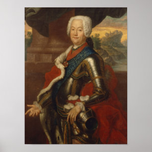 Poster Augustus Louis, príncipe de Anhalt-Kothen