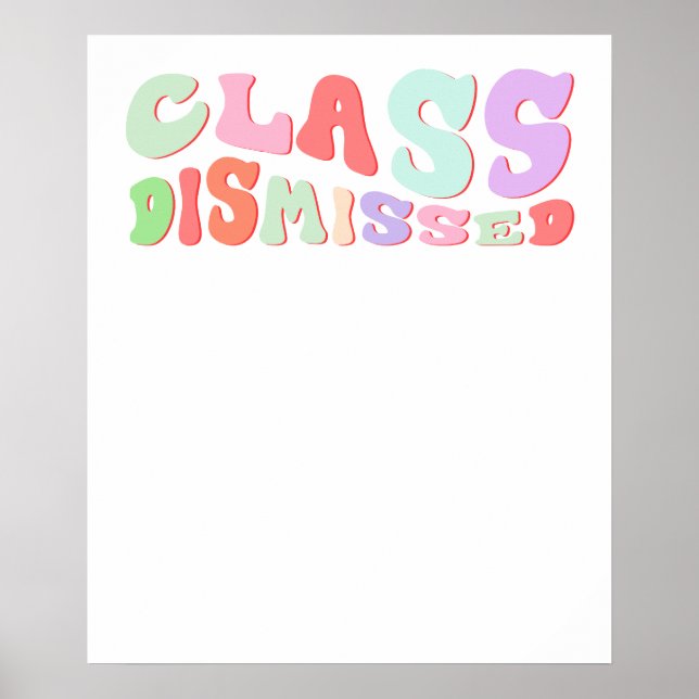 Poster aula cancelada (Frente)