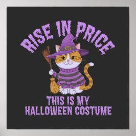 Poster Aumento de Preço, este é o meu Fantasia de Hallowe