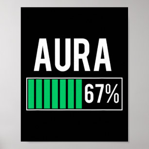 Poster Aura 67% Carregando Vibe Yoga Atenção Plácida Engr