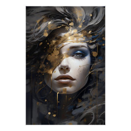 Póster Aura Dourada