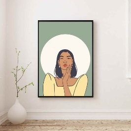 Poster Aura feminina