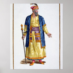 Póster Aurengzeb, grande Khan das hordas Mongol do Re