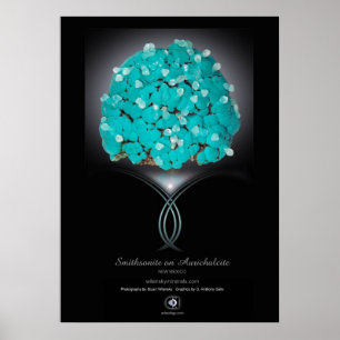 POSTER AURICALCITO SMITHSONITE