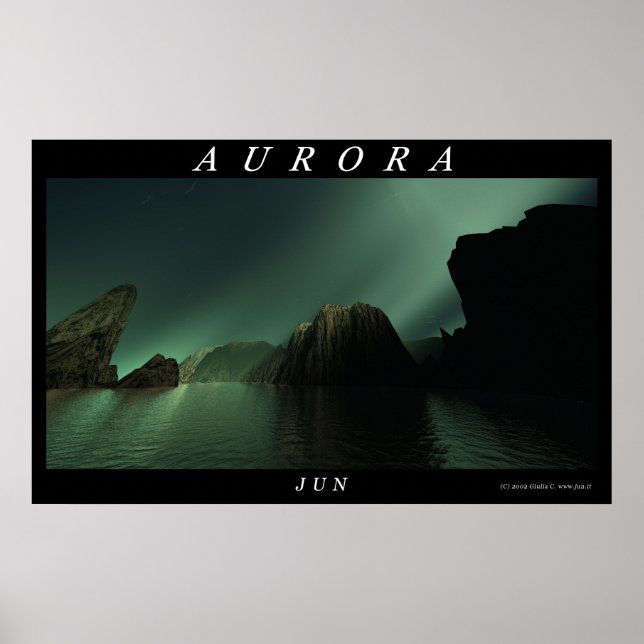 PÓSTER AURORA (Frente)