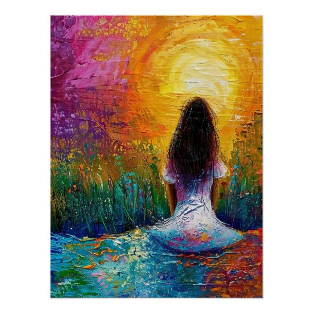 Póster Aurora Abraçando Sua Alma (Frente)