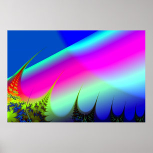 Póster Aurora boreal