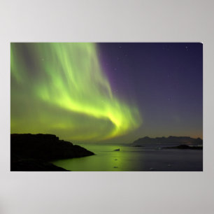 POSTER AURORA BOREAL - ALASKA