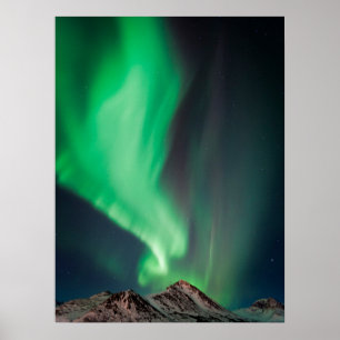 Poster Aurora Boreal   Anchorage, Alasca