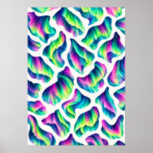 Poster Aurora Boreal Luzes do Norte
