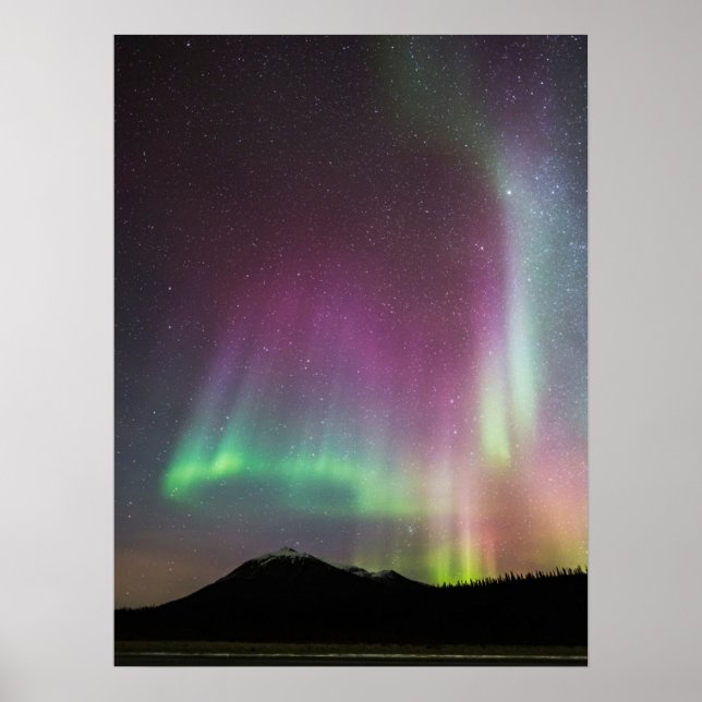 Poster Aurora Borealis | Alaska Brooks Range, Alaska (Frente)
