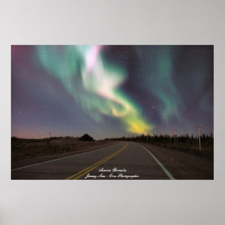 Poster Aurora Borealis - Chisasibi Quebec