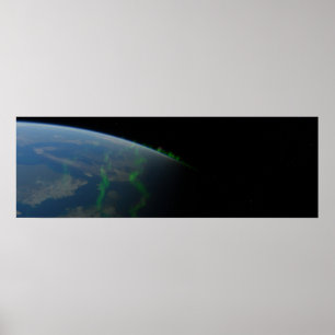 Poster Aurora Borealis do Espaço