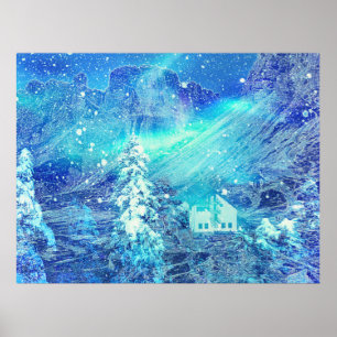 Poster Aurora Em Valleys