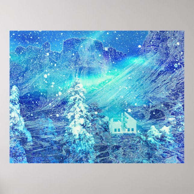 Poster Aurora Em Valleys (Frente)