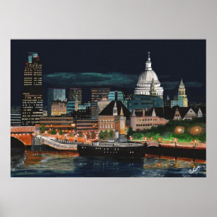 Poster Aurora over London