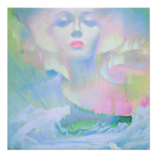 Póster Aurora por Clive Henry luz pastel