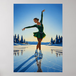 Poster AURORE GLACÉE (Dawn Congelado) - Deco Original de 