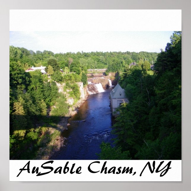 Poster AuSable Chasm (Frente)