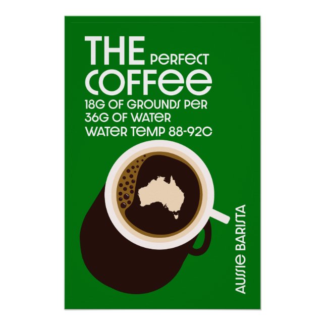 Póster Aussie Baristas (Frente)