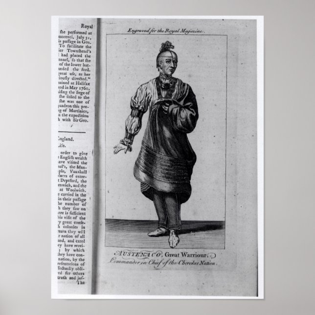 Póster Austenaco, Guerreiro Excelente (Frente)