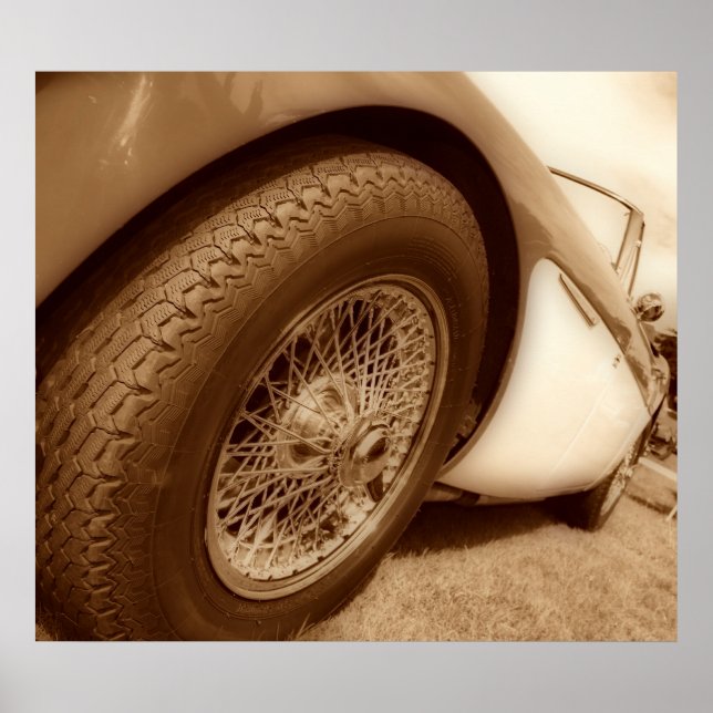 Póster austin Healey (Frente)