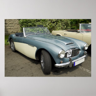 Póster Austin Healey 3000