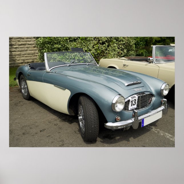 Póster Austin Healey 3000 (Frente)