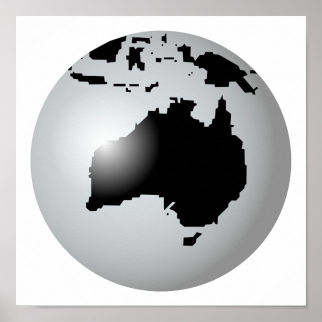 Poster Austrália (Frente)