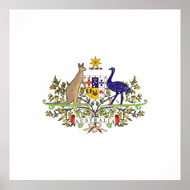 Póster Austrália, Austrália (Frente)