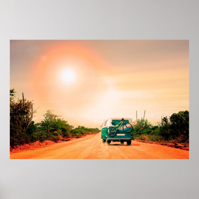 Poster Austrália, Baía de Coral, 16 de maio de 2018. Camp (Frente)