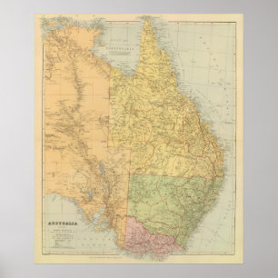 Póster Austrália do leste