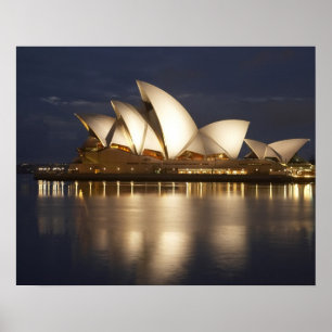 Póster Austrália, Nova Gales do Sul, Sydney, Sydney Oper