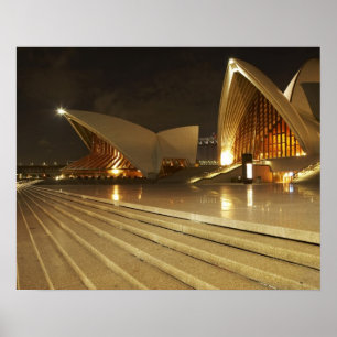 Póster Austrália, Nova Gales do Sul, Sydney, Sydney Opera