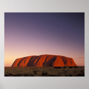 Poster Austrália, Parque Nacional Uluru Kata Tjuta, Uluru