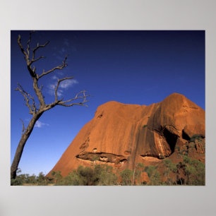 Poster Austrália, Parque Nacional Uluru Kata Tjuta, Uluru