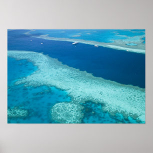 Poster Austrália, Queensland, costa de Whitsunday, Excel