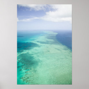 Poster Austrália, Queensland, Costa de Whitsunday, Grande