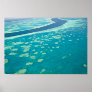 Póster Austrália, Queensland, Costa de Whitsunday, Grande