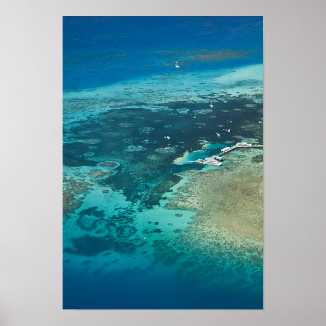 Poster Austrália, Queensland, Costa Norte, Cairs (Frente)