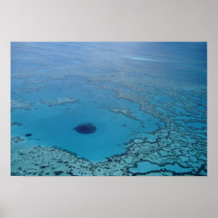 Póster Austrália, Queensland. Grande Barreira de Coral