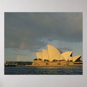 Póster Austrália, Sydney, Casa da Ópera de Sydney,