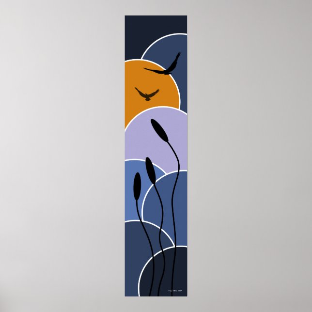 Póster australiano Landscapes 1 Premium Matte Canvas (Frente)